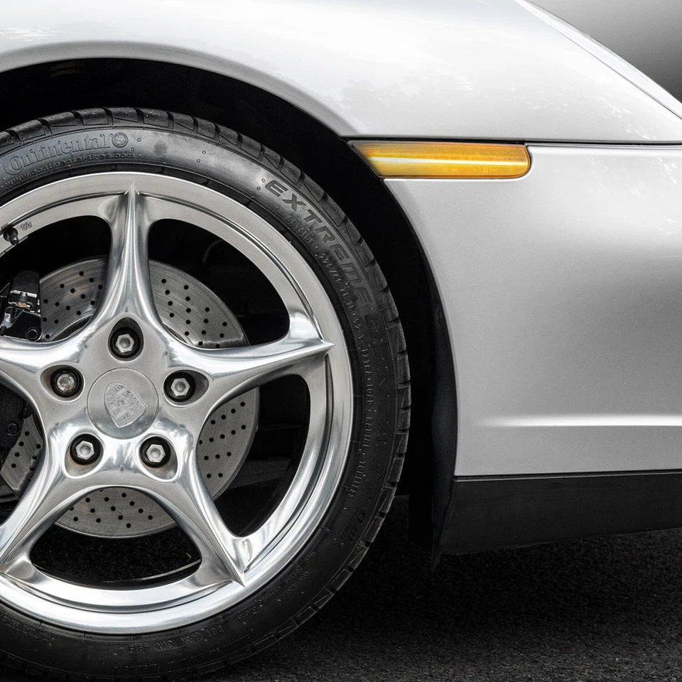 SCHWARZE LED Seitenblinker Porsche 911 996 Boxster 986 Carrera Cabrio - Bild 3 von 4