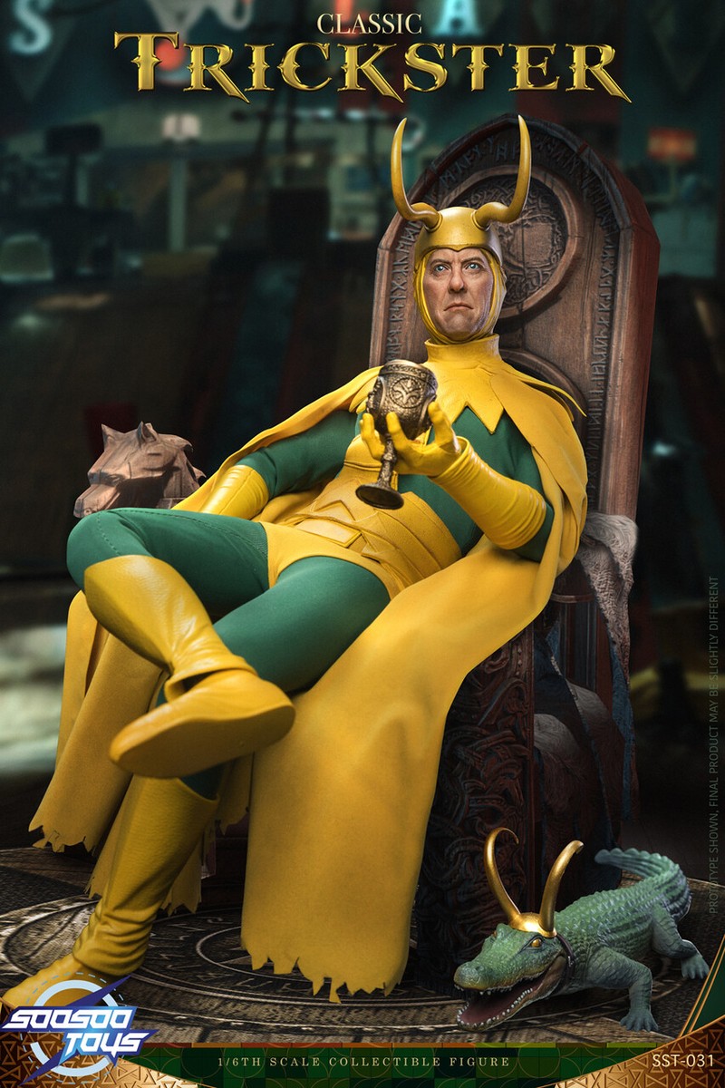 Soosootoys Classic Loki 1/6 アクションフィギュア Amazon.co.jp: Hot Toys Loki フィギュア 1/6 クラシック ロキ