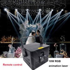 Wireless Control Dream Wedding Laser Light 10W RGB Party Stage DJ Animated Laser