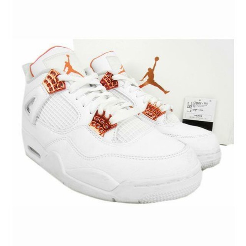 NIKE Air Jordan 4 metallic orange 