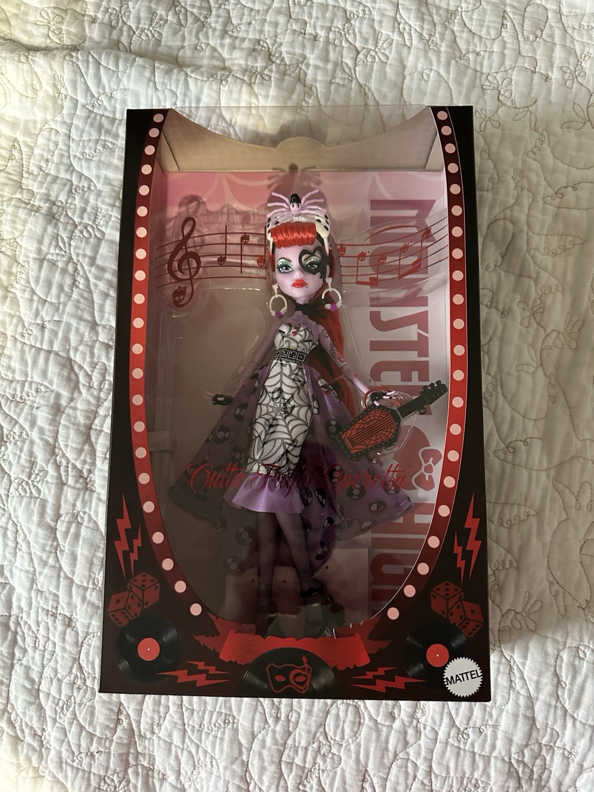 Monster High Outta Fright Operetta Doll HRP93 Fang Club Mattel Creations