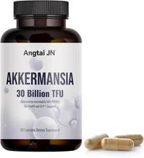 Akkermansia Muciniphila Probiotic Supplement 30 Billion TFU w/ Inulin