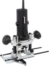 Trend T4 1/4in Speed Workshop Router Kitbox Cutting Timber 760W 110V T4ELK New