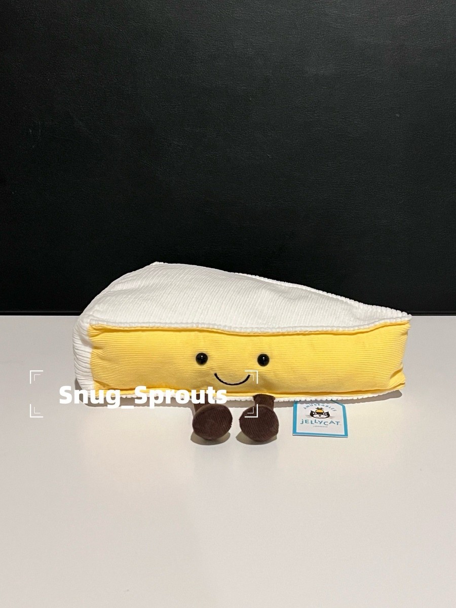 AUTHENTIC‼️ NWT Jellycat Amuseable Brie Cheese - FAST SHIPPING