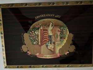 Romeo & Julieta 125th Anniversary Cigar Box Humidor (3.26)