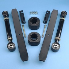 Lift Kit Front 3 Rear Add-a-leaf 2sway Barcontrol Arm Cherokee Xj 1984-2001