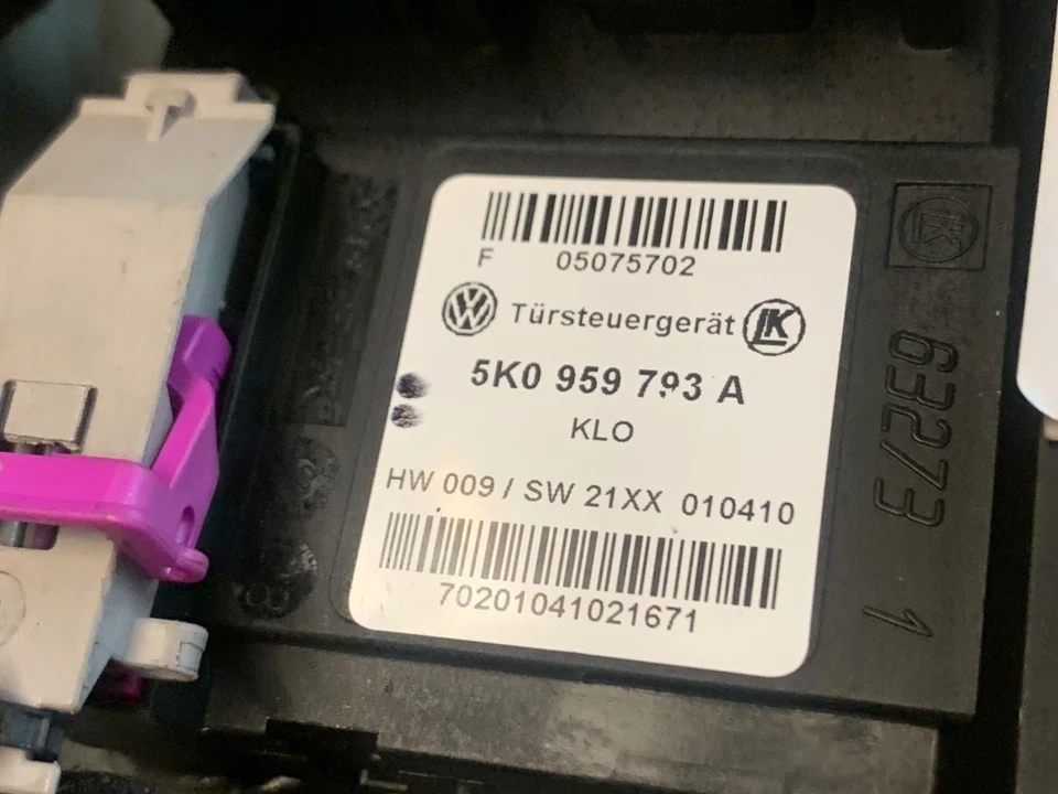 🍀 2007-16 VOLKSWAGEN EOS REGULADOR VENTANA DELANTERA Y MOTOR LADO CONDUCTOR IZQUIERDO OEM Foto 4 de 4