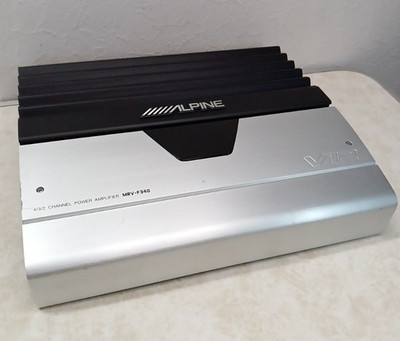 ALPINE MRV-F340 ENDSTUFE 4/3/2 KANAL 50W x4 4Ω DC12V für Auto Audio
