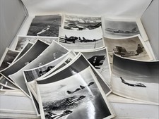 Lot of 20 Vintage B W Military Plane Jet Photos Official Photographs