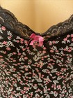 Marilyn Monroe Chemise Nightgown Multicolor Floral With Lace Trim Accent Size M — photo 2