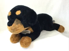 Yomiko Classics Rottweiler Puppy Dog Plush Realistic Stuffed Animal 14"