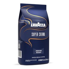 Lavazza Super Crema Whole Bean Coffee, Medium Espresso Roast,2.2 Lb Bag Pk of 1 13.63 per pound