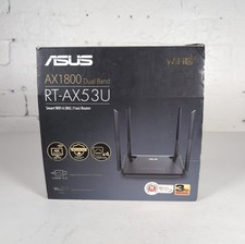 Asus AX1800 RT-AX53U Dual Band WiFi 6 Router Boxed - NO POWER SUPPLY