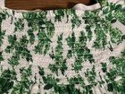 Janie and Jack Girls 7 Green Smocked Floral Lined Dress 2024 EUC — photo 2