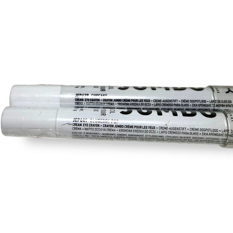 Lápiz de ojos Jumbo DUO NYX Bluberry Pop y Cupcake .18 oz/5 g X 2 tamaño completo Foto 3 de 3