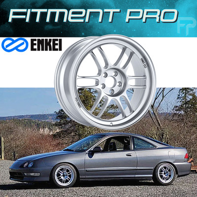 Enkei RPF1 Silver Wheel 16x8 5x114.3 +38mm Offset 73mm Hub Bore 3796806538SP