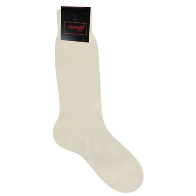 Brioni Men's Cotton Socks Ivory