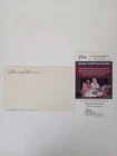 Paul Brown Signed Index Card Legendary NFL Coach Autograph JSA COA -#