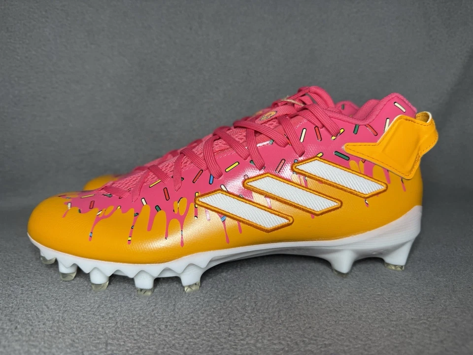 adidas X The Simpsons Donut Freak 22 Football Cleats Men’s Size 12 GW1792 New - Image 4 of 4