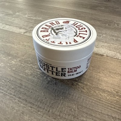 HUSTLE Butter Brand TATTOO BALM 5 fl. oz. / 150 mL   VEGAN     EXP : 2/2027