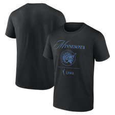 Unisex Logo Athletic Black Minnesota Lynx In Motion T-Shirt