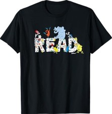 Dr. Seuss Characters Read Design T-Shirt