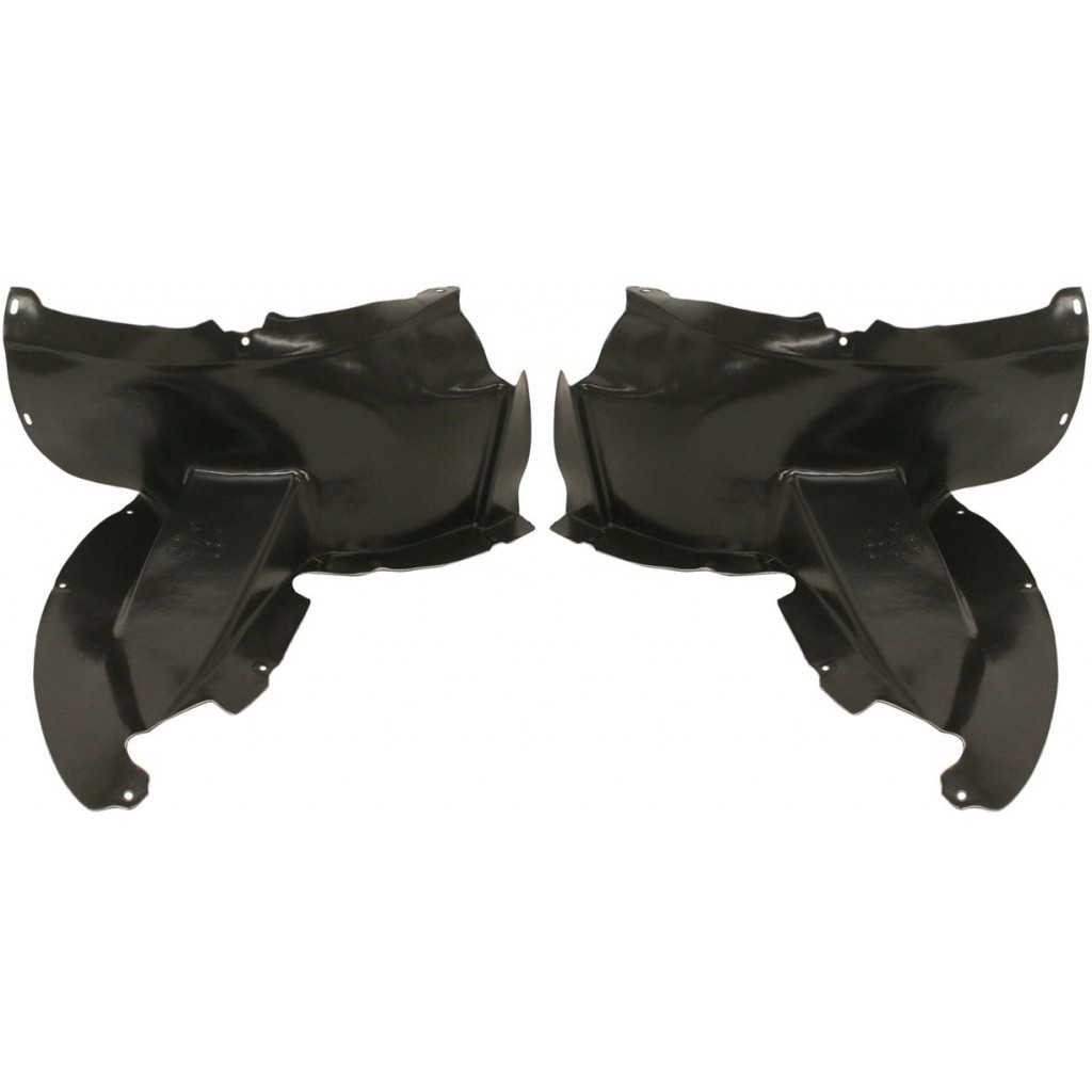 Volkswagen Passat CC 2009-2010 Front Fender Splash Guards Driver & Passenger Pair