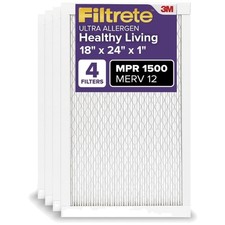 High-Performance Air Filter 18x24x1 - Removes...