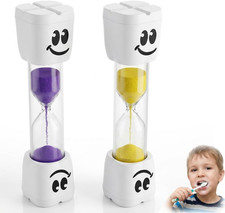 2 Stück Sanduhr Zähneputzen, Sanduhr 2 Minu...