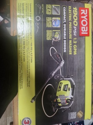 Ryobi GPM Electric Pressure Washer for sale online