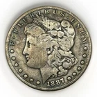 1887 S US Morgan Silver Dollar $1. Mint Mark Error?