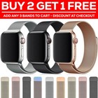 For Apple Watch Band Series 11 10 9 8 7 SE ULTRA Magnetic Stainless Steel Strap