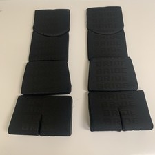 Pair Recliner Bride Low Max Seats Pads Replacement Pad Cushion Seat 2 Sets Black