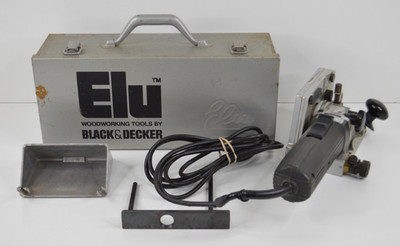 Elu Black & Decker 3380 Biscuit Spliner Jointer w/ Case & Accessories WORKS!