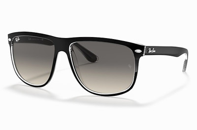 Ray Ban Sunglasses RB4147 603971 60-15 BOYFRIEND Black Transparent Grey Gradient