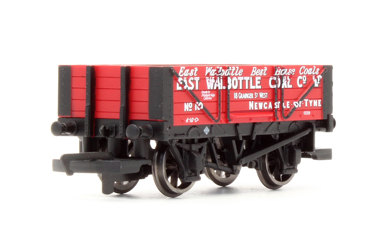 Hornby Pre-Owned R6697 4 Plank Wagon 'East Walbottle Coal Co Ltd' No.10