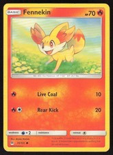 Pokemon Fennekin (15) Common 15/131 SM - Forbidden Light LP