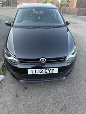Volkswagen Polo Match 1.4 Petrol Manual 5 Door 2012 black