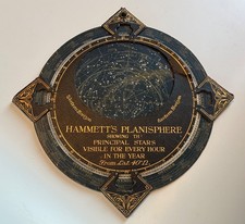Antique Hammett&rsquo;s Planisphere c. 1890-1910  - Star Map Chart Celestial New York