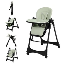 Baby High Chair | 6-in-1 Rocking Toddler Chair & Travel High Chair for Toddlers