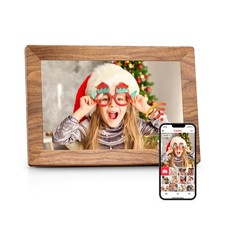 Frameo 10.1" Digital Picture Frame with 32GB Memory WiFi Electronic Photo Fra...