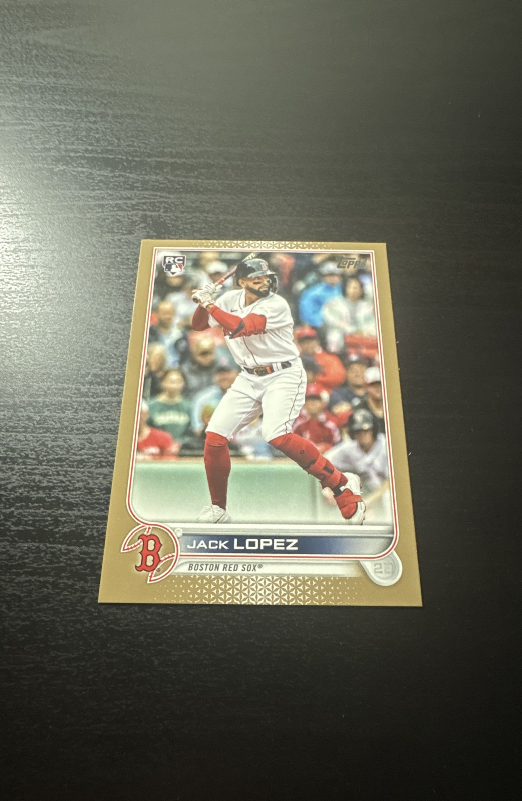 2022 Topps Series 2 - Jack Lopez #418 Gold /2022 (RC)