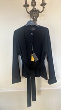 NWT FENDI Authentic Black Button-down  Jacket /Blazer Size 44