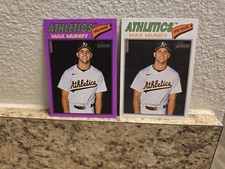2026 Topps Heritage - Max Muncy #105 Light Purple Border & Base. Athletics 