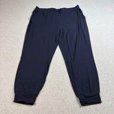 Cozy Earth Jogger Pants Mens 3XL Navy Brushed Bamboo Tall Lounge Lightweight New