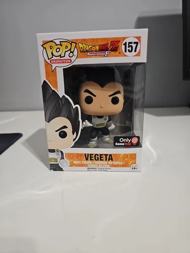 Funko Pop! Dragon Ball Z #157 Vegeta Black Hair GameStop Exclusive