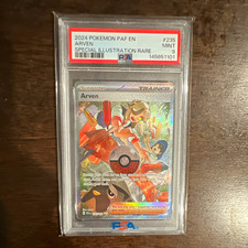 Pokémon Arven 235/091 SV Paldean Fates Full Art SIR Holo English PSA 9 2024 on eBay