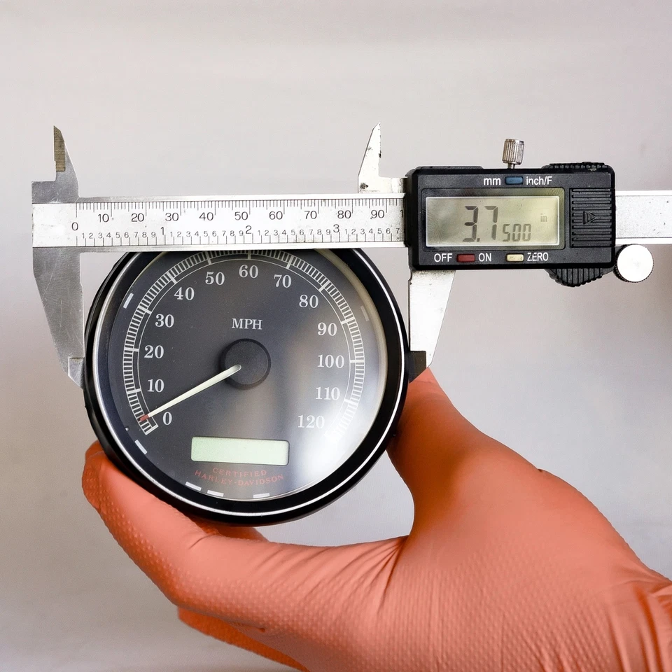 Cristal de repuesto velocímetro Harley Davidson Sportster Dyna XL 1200 883 Foto 3 de 4