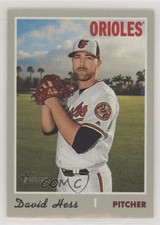 2019 Topps Heritage High Number David Hess #622 2v5