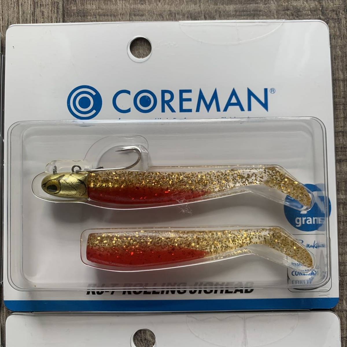 Coreman RJ-7 Rolling Jig Head 4-piece set Seabass Flounder Alkali Shad - Image 3